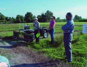 Professors discuss various weed-related issues at Pasture Weed Day 2007